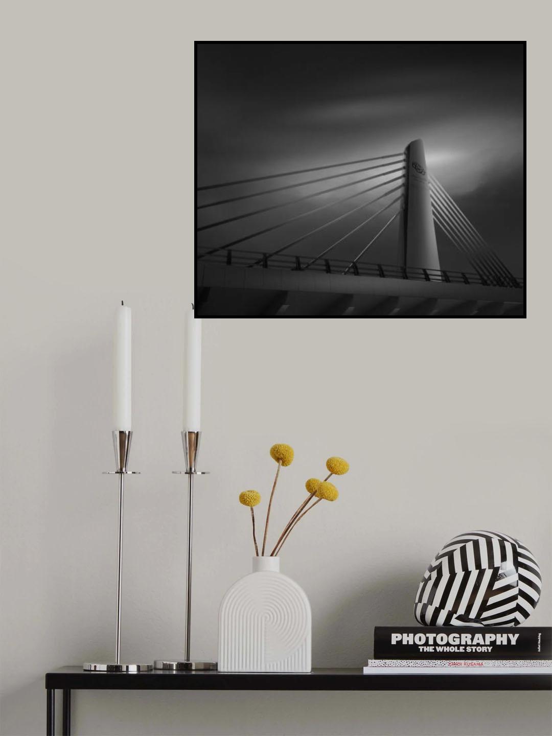 MALL Bridge Poster och Canvastavla
