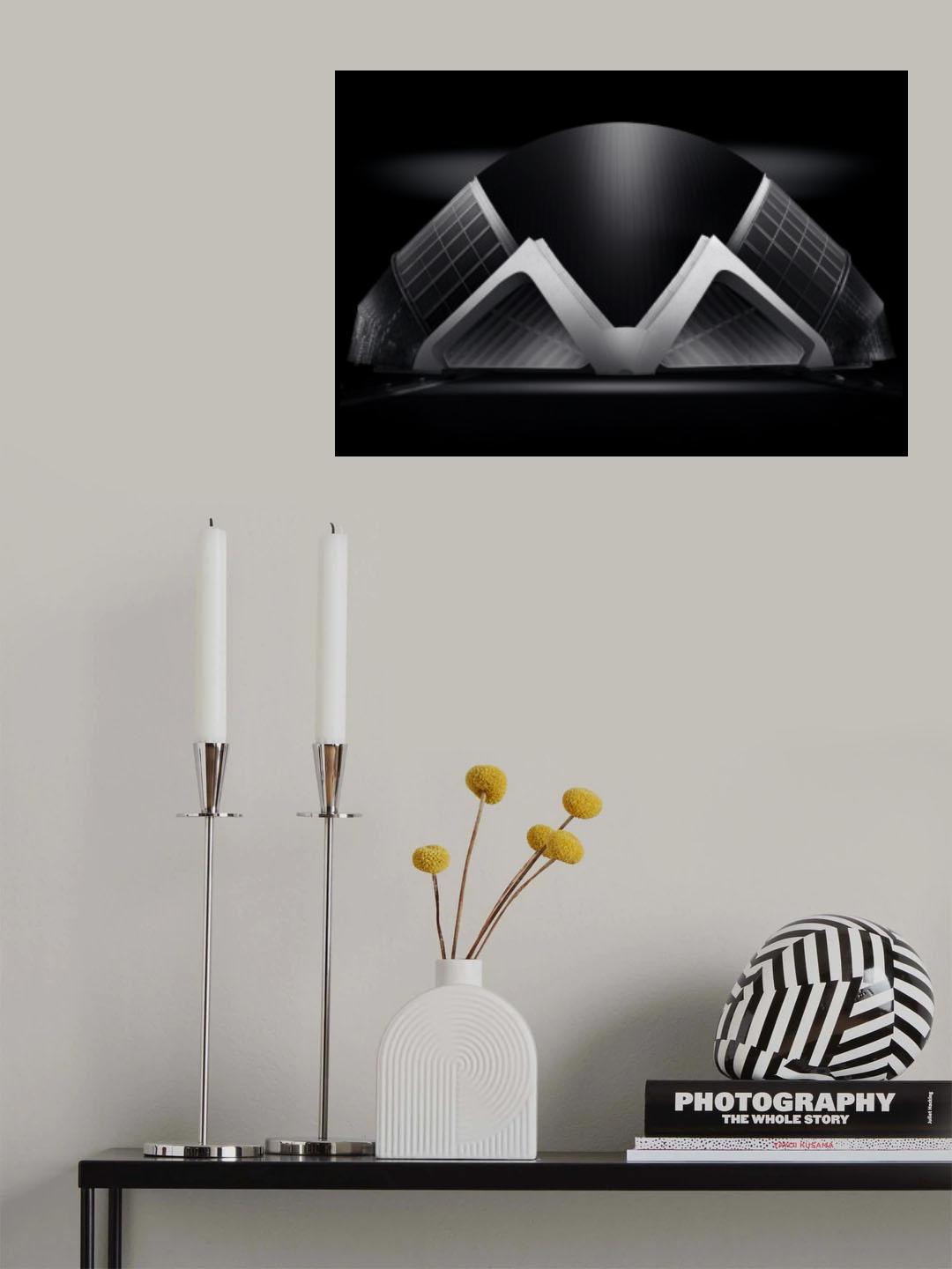 Hemisferic Poster och Canvastavla