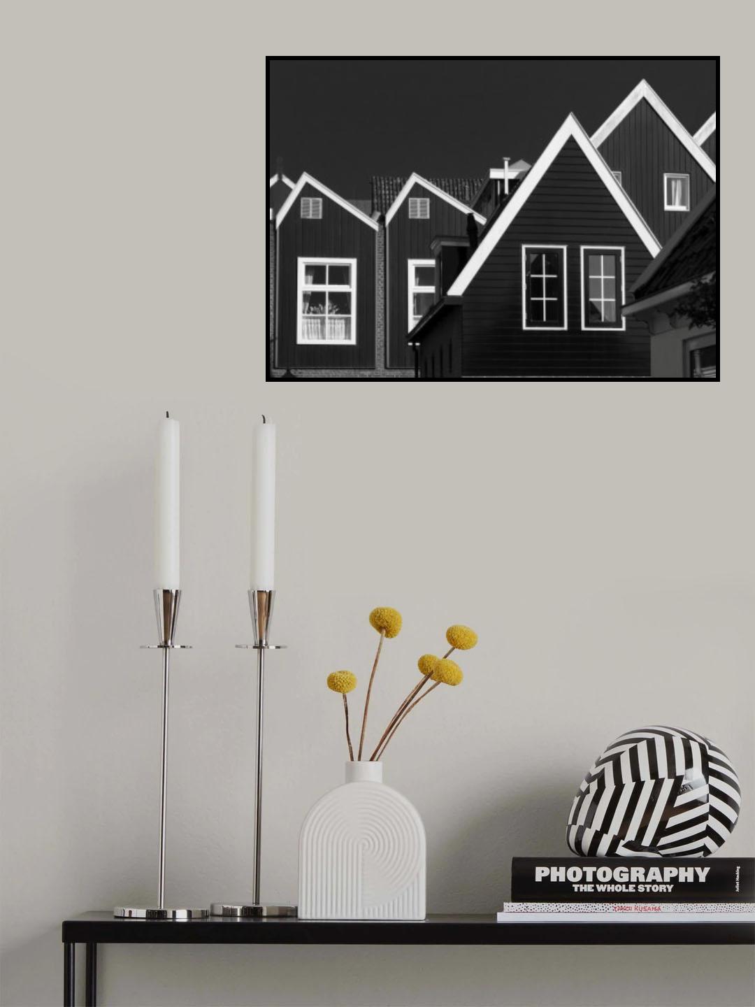 A-frames Poster och Canvastavla