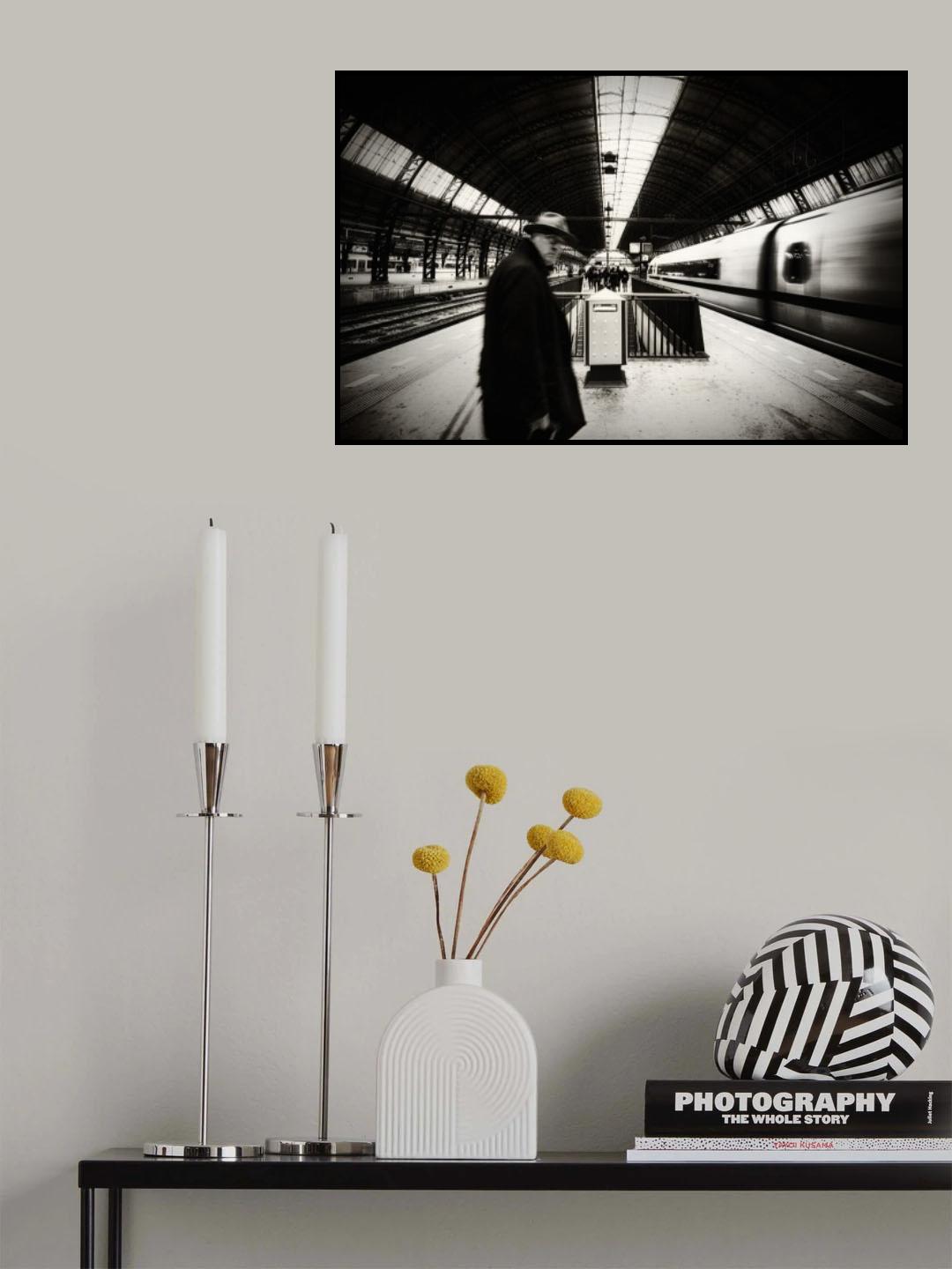 The Time Traveler Poster och Canvastavla