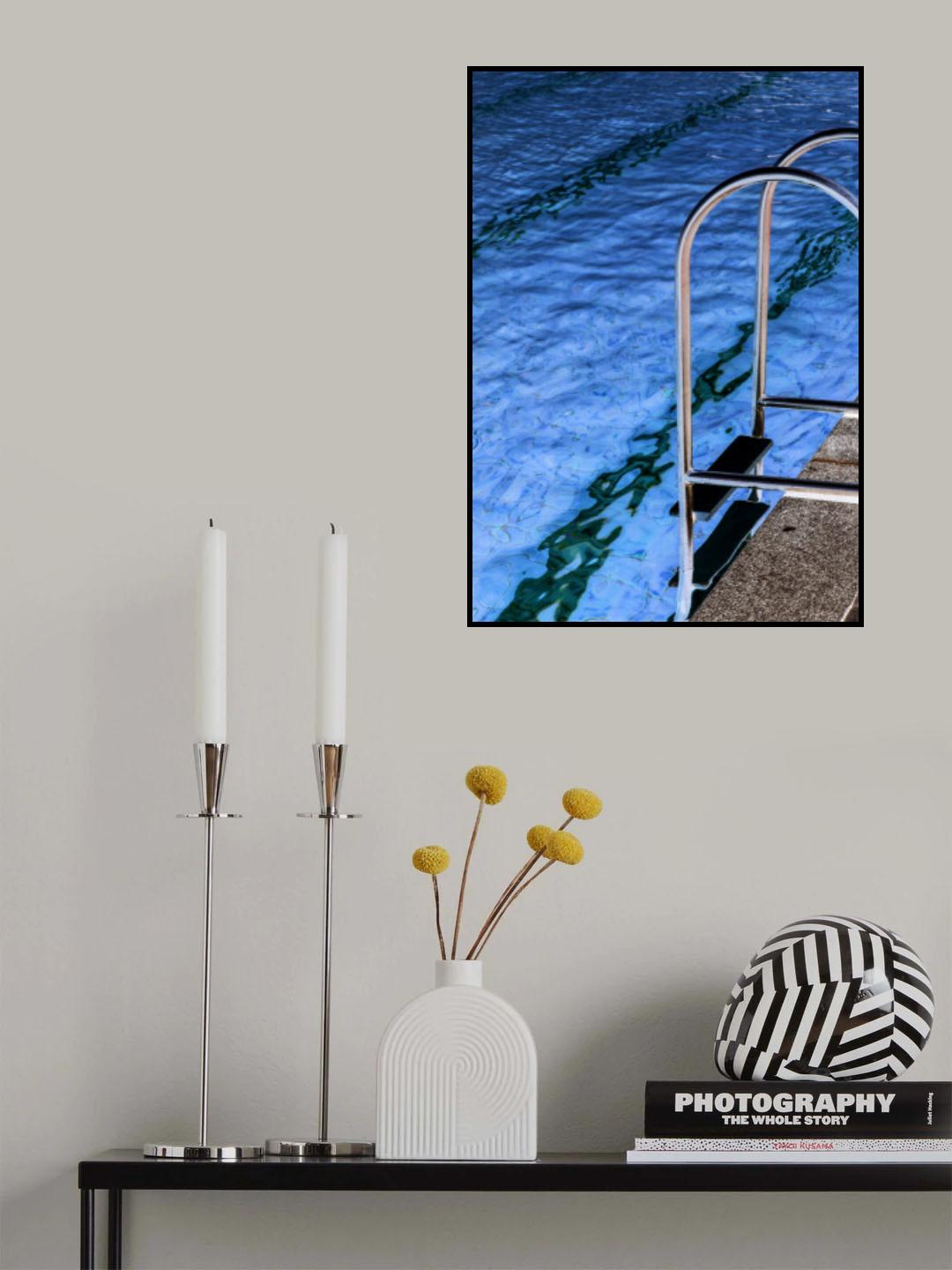 Aqua Poster och Canvastavla