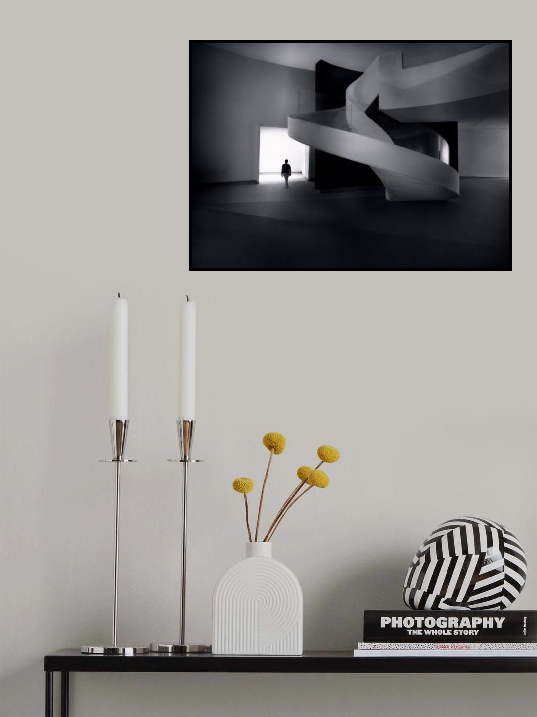 Walking into the light Poster och Canvastavla