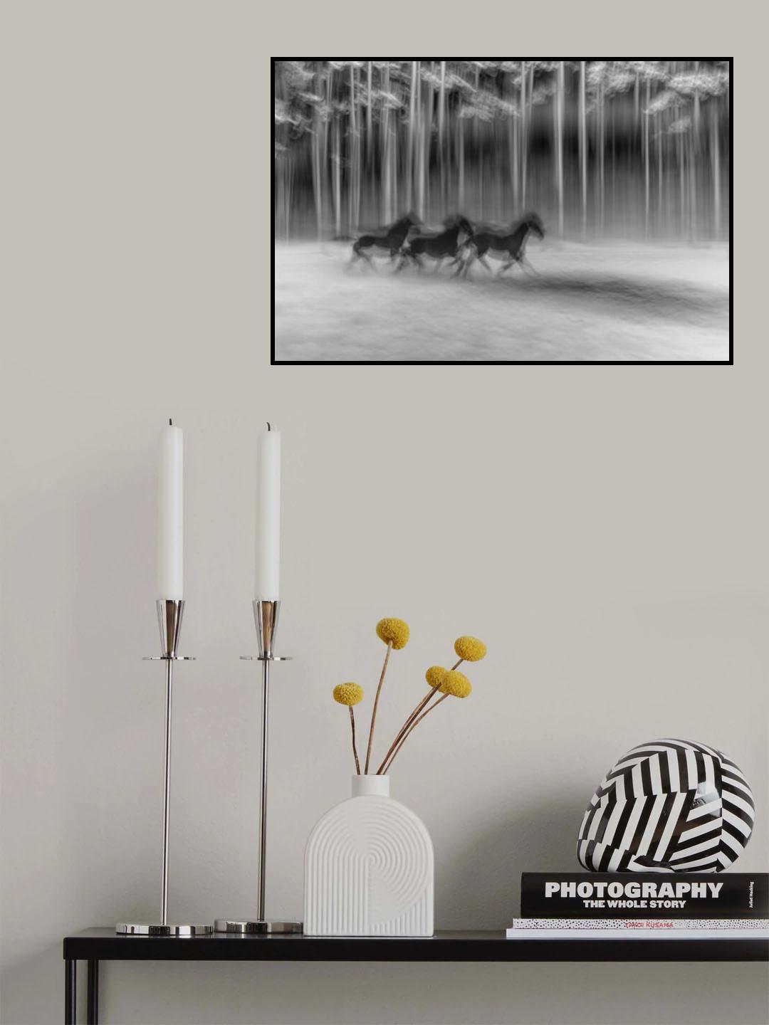 winter mystique Poster och Canvastavla