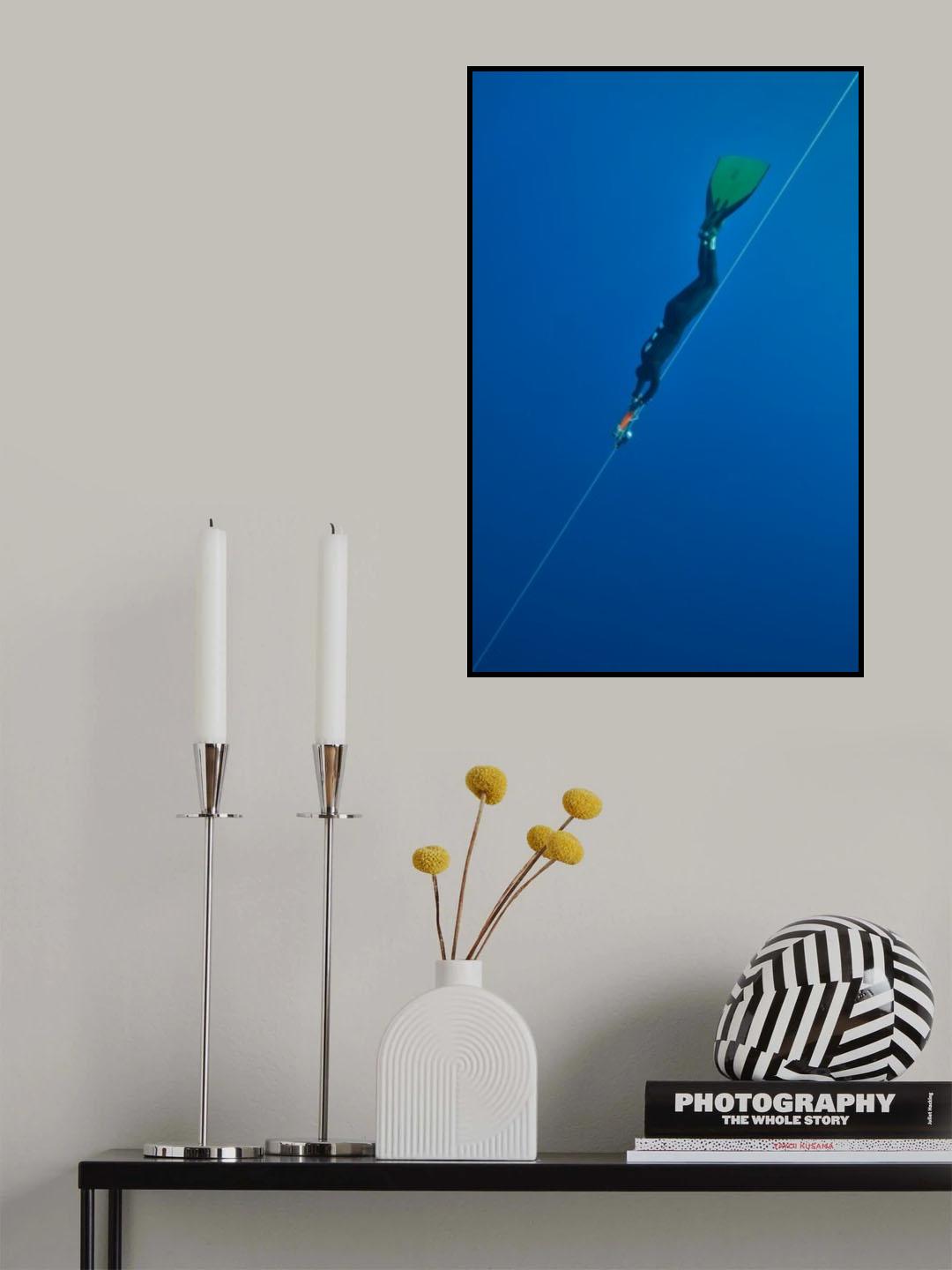 Obliquely to Abyss Poster och Canvastavla
