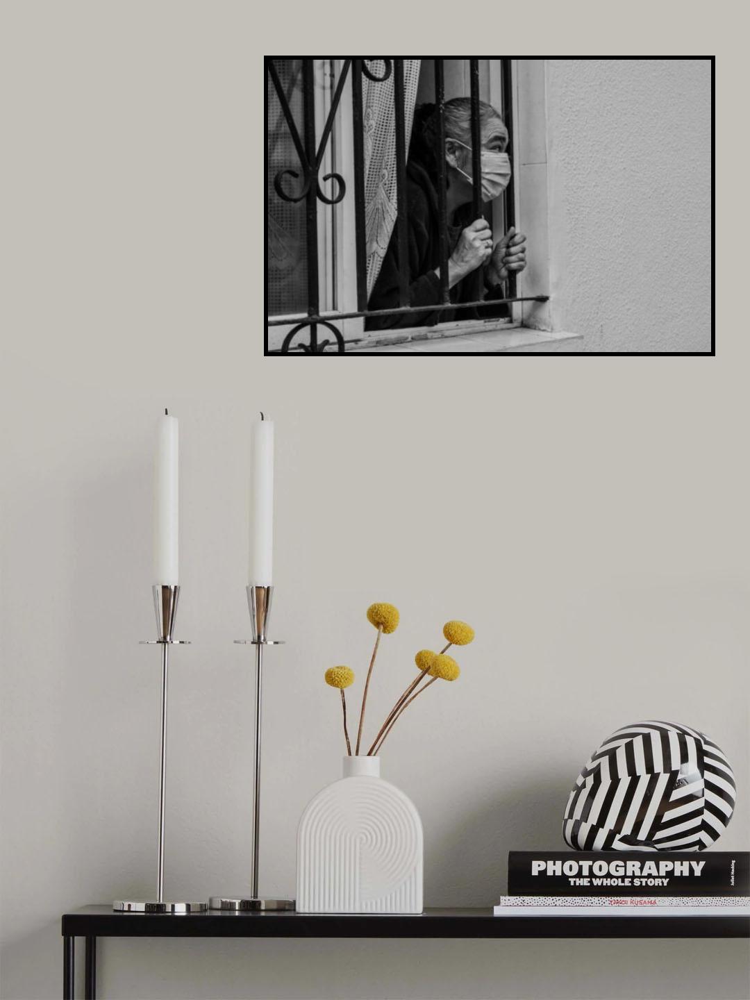 Mayores en Cuarentena Poster och Canvastavla