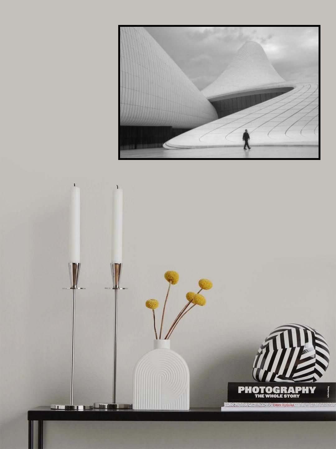 Görevli Poster och Canvastavla
