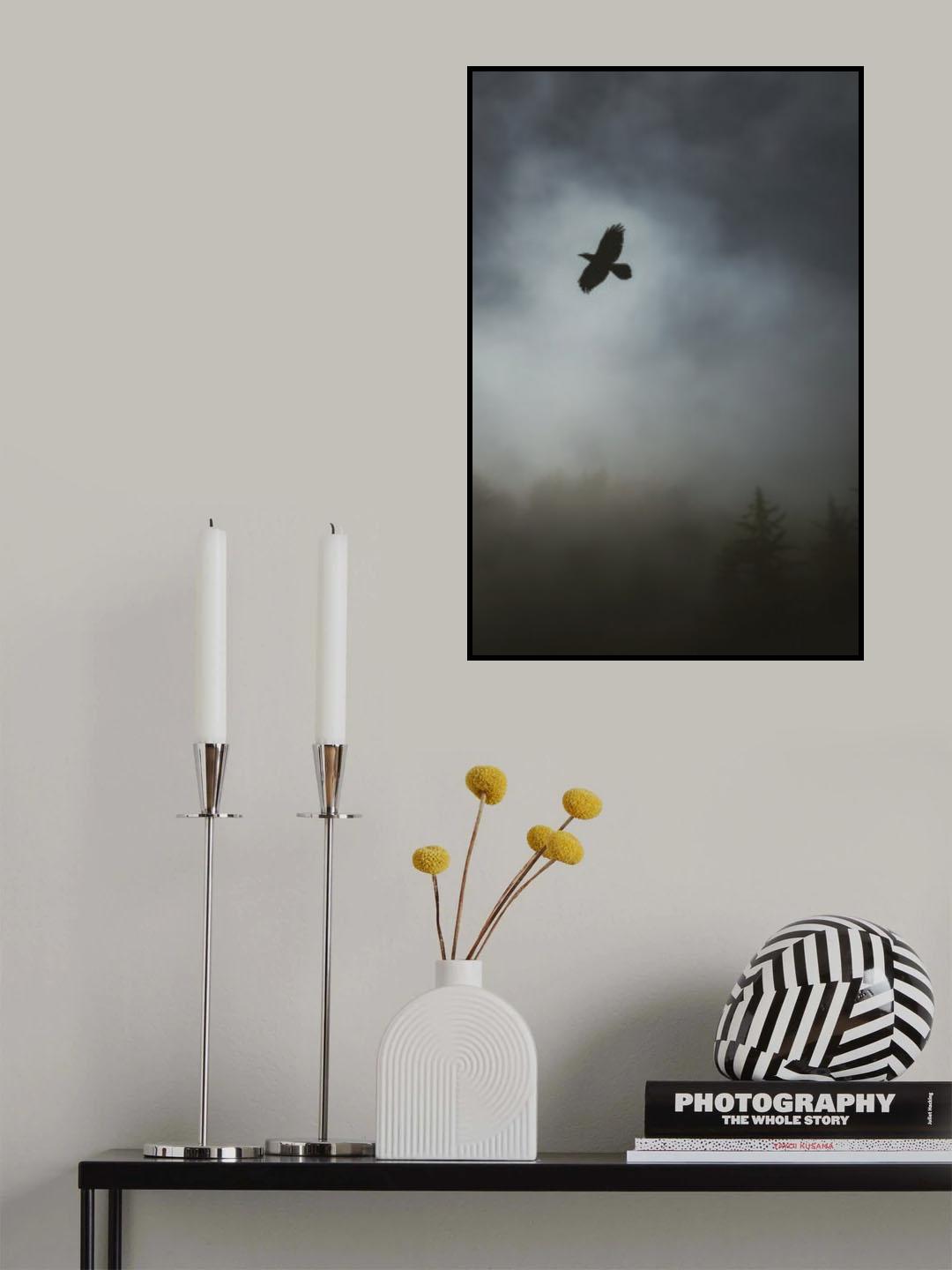 In Flight Poster och Canvastavla