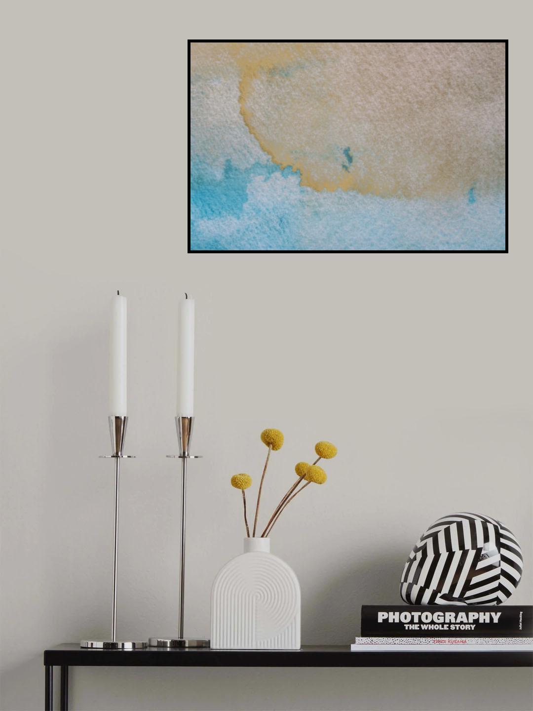 Gold Wc Bg 4 Poster och Canvastavla