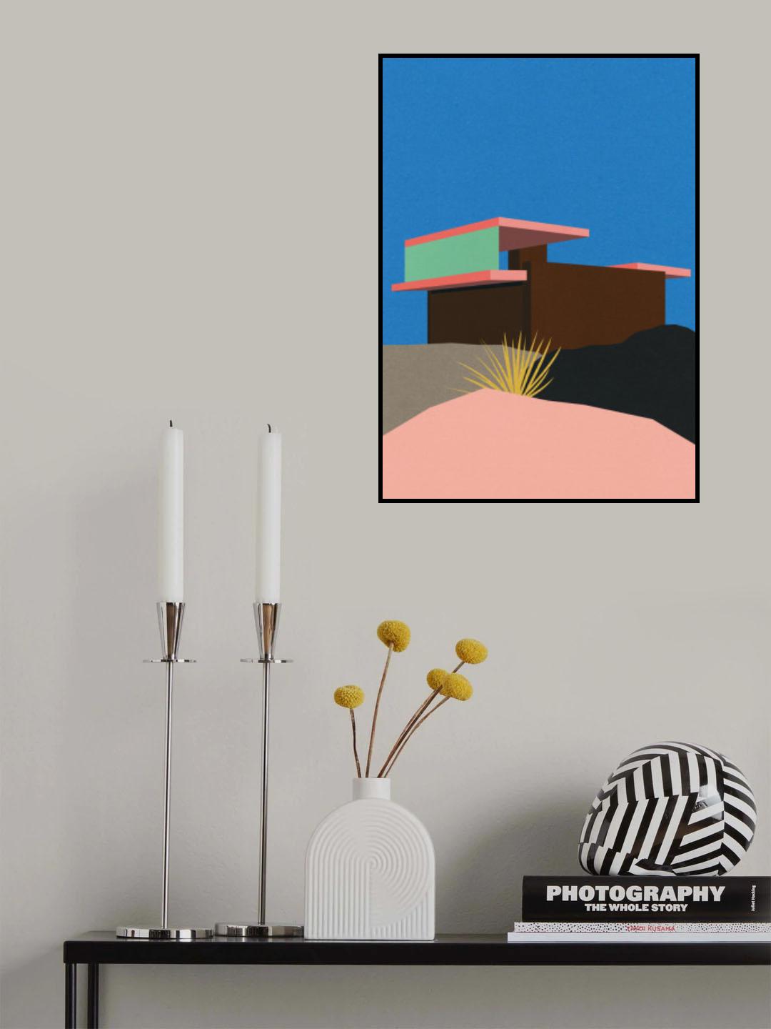 Kaufmann Desert House Poster och Canvastavla