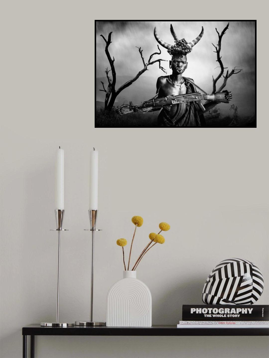 Woman guard Poster och Canvastavla