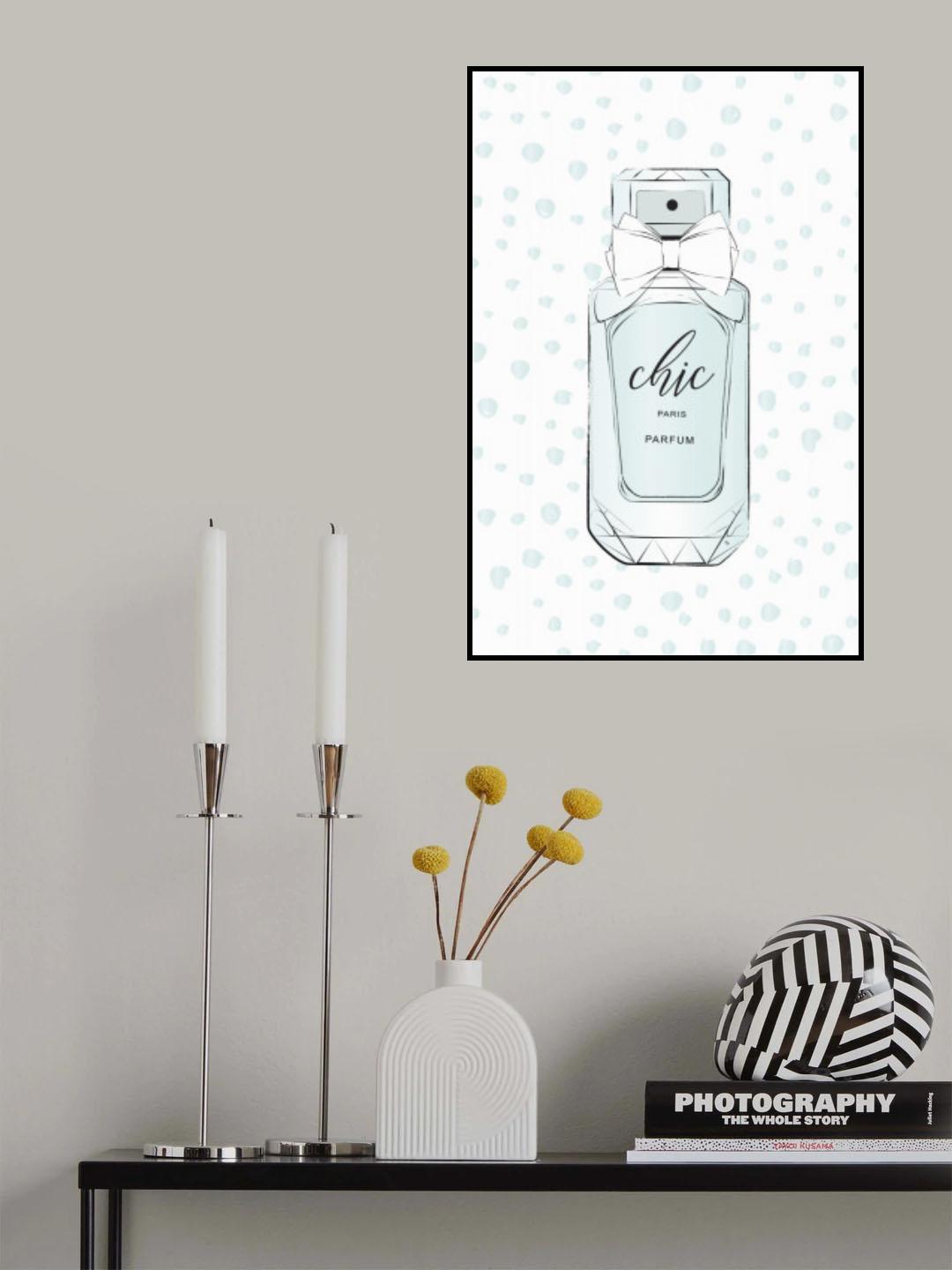 Chic Perfume Poster och Canvastavla