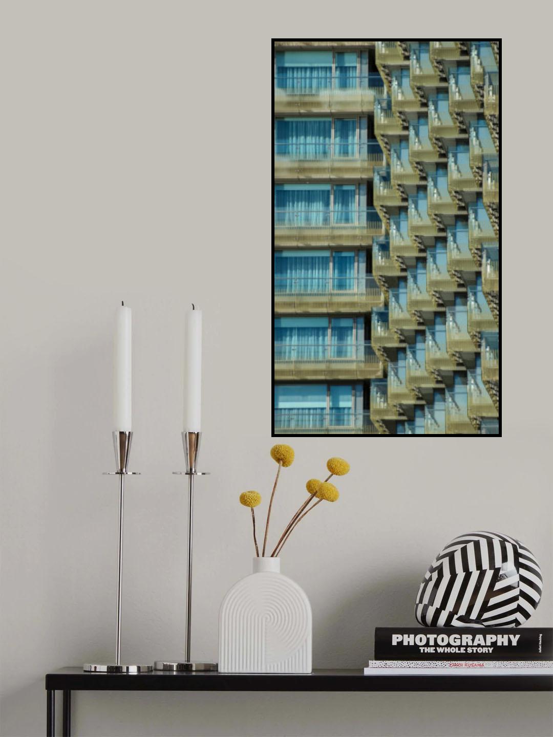 Shuffled geometry Poster och Canvastavla