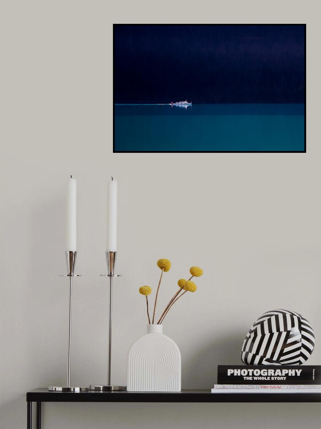 Trip into the blue Poster och Canvastavla