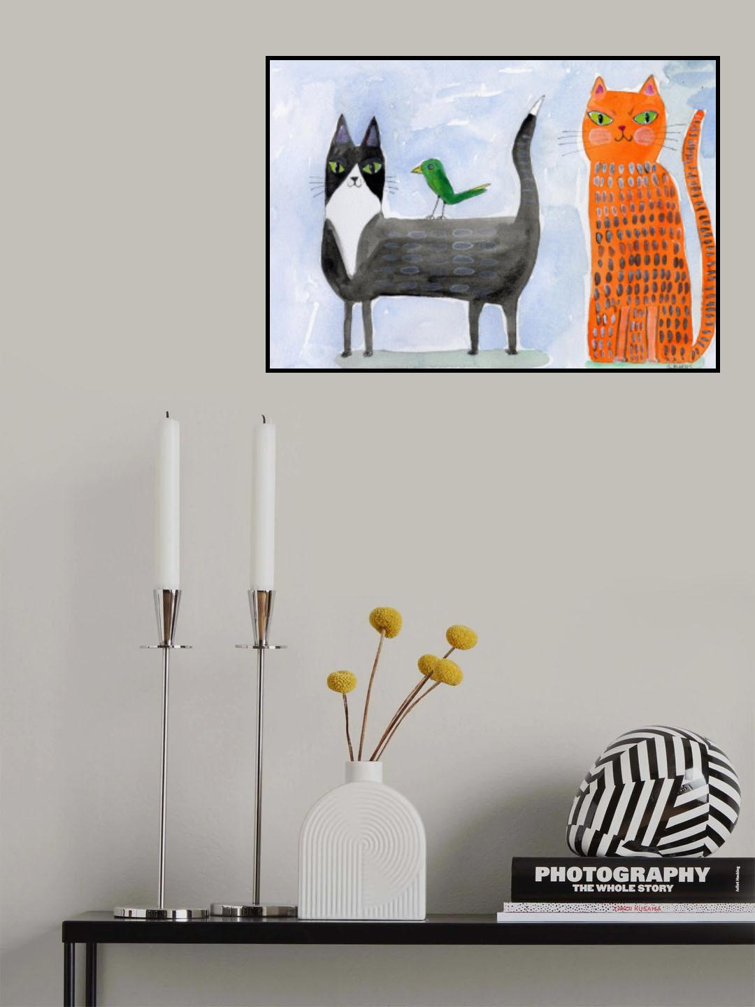 Unusual Friends Poster och Canvastavla