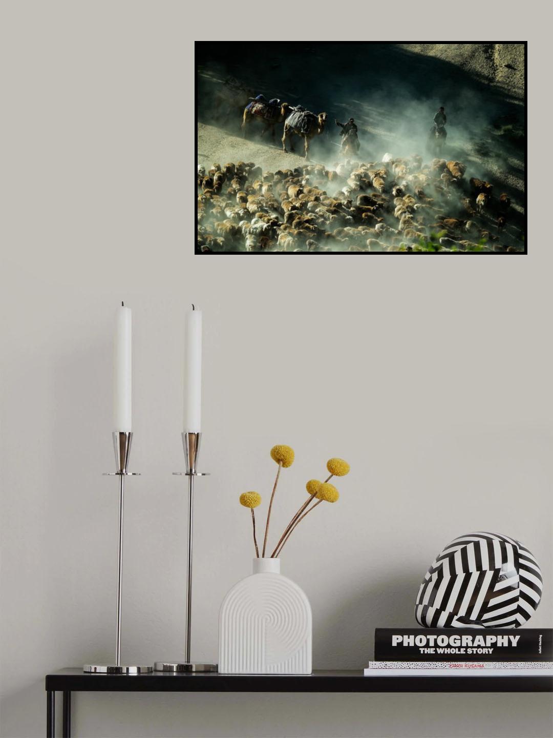 转场途中 Poster och Canvastavla