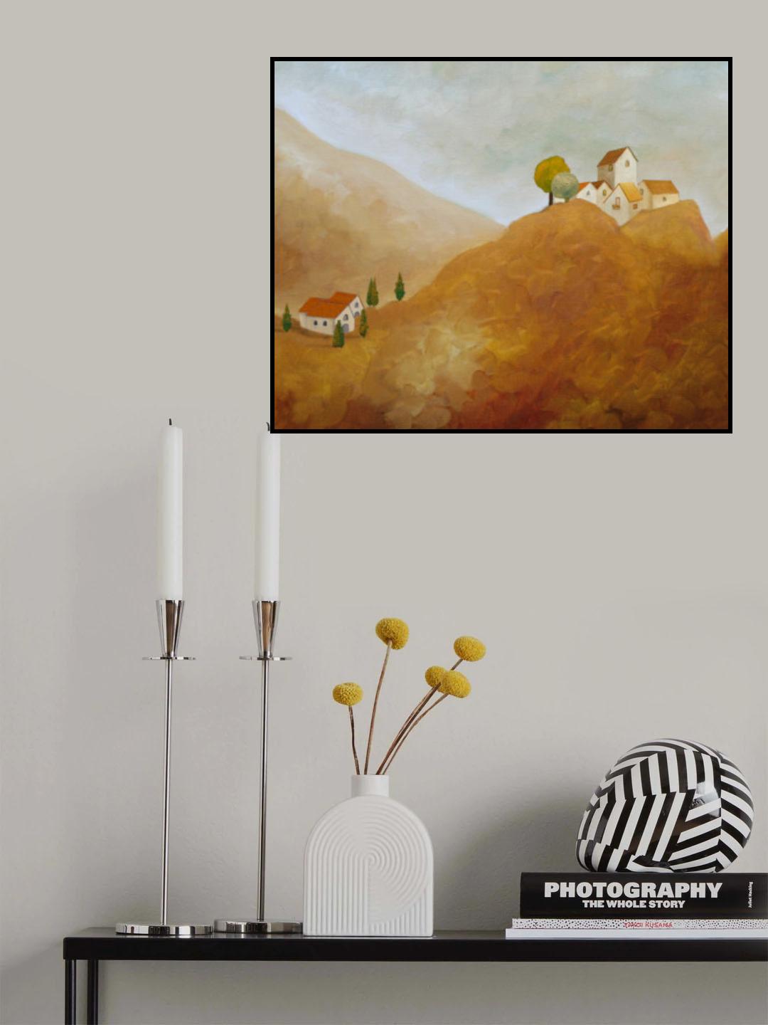 Quiet and Far Off Poster och Canvastavla