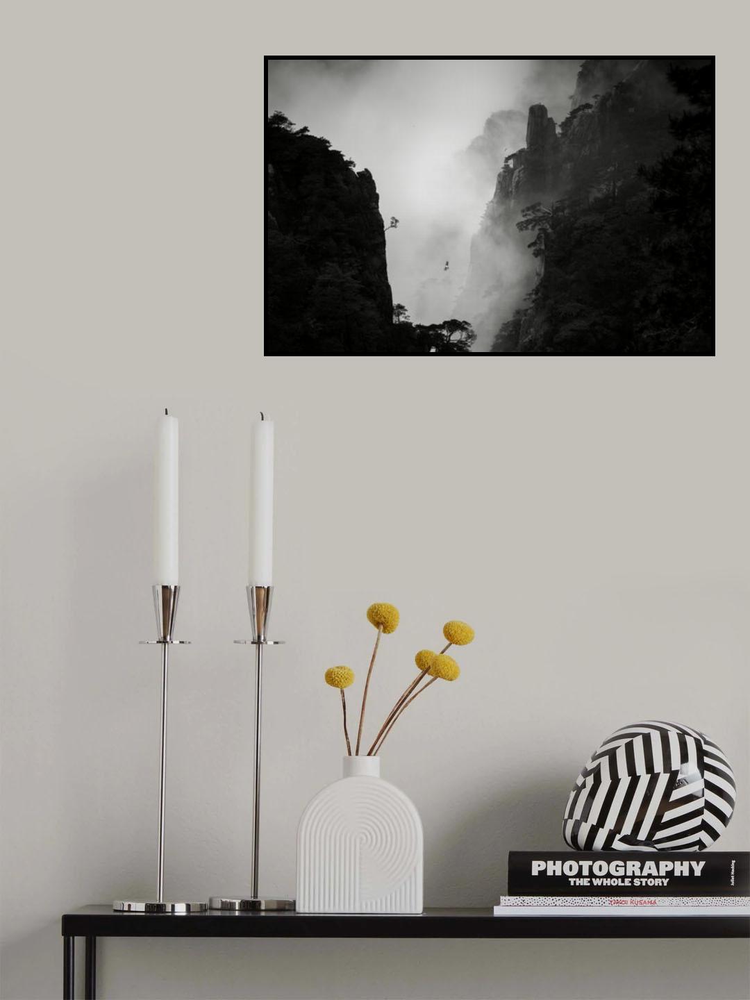 黄山西海 Poster och Canvastavla