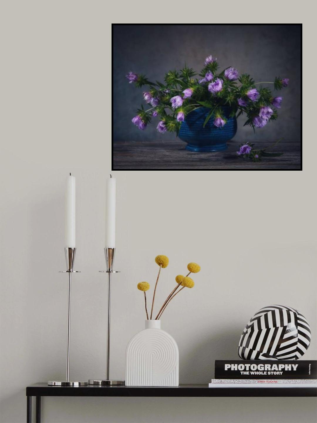 Fleabana Daisy Poster och Canvastavla