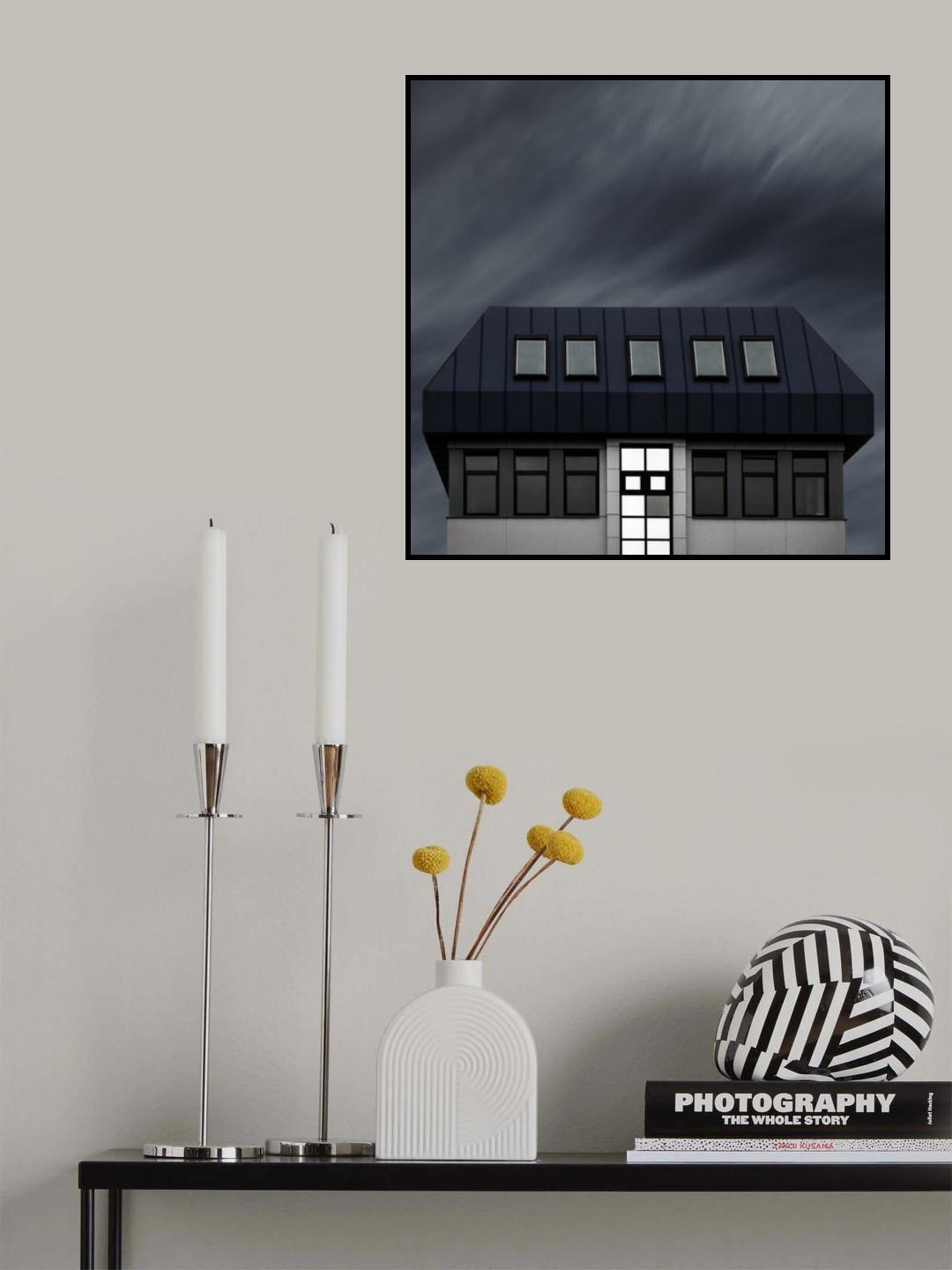 the blue roof Poster och Canvastavla
