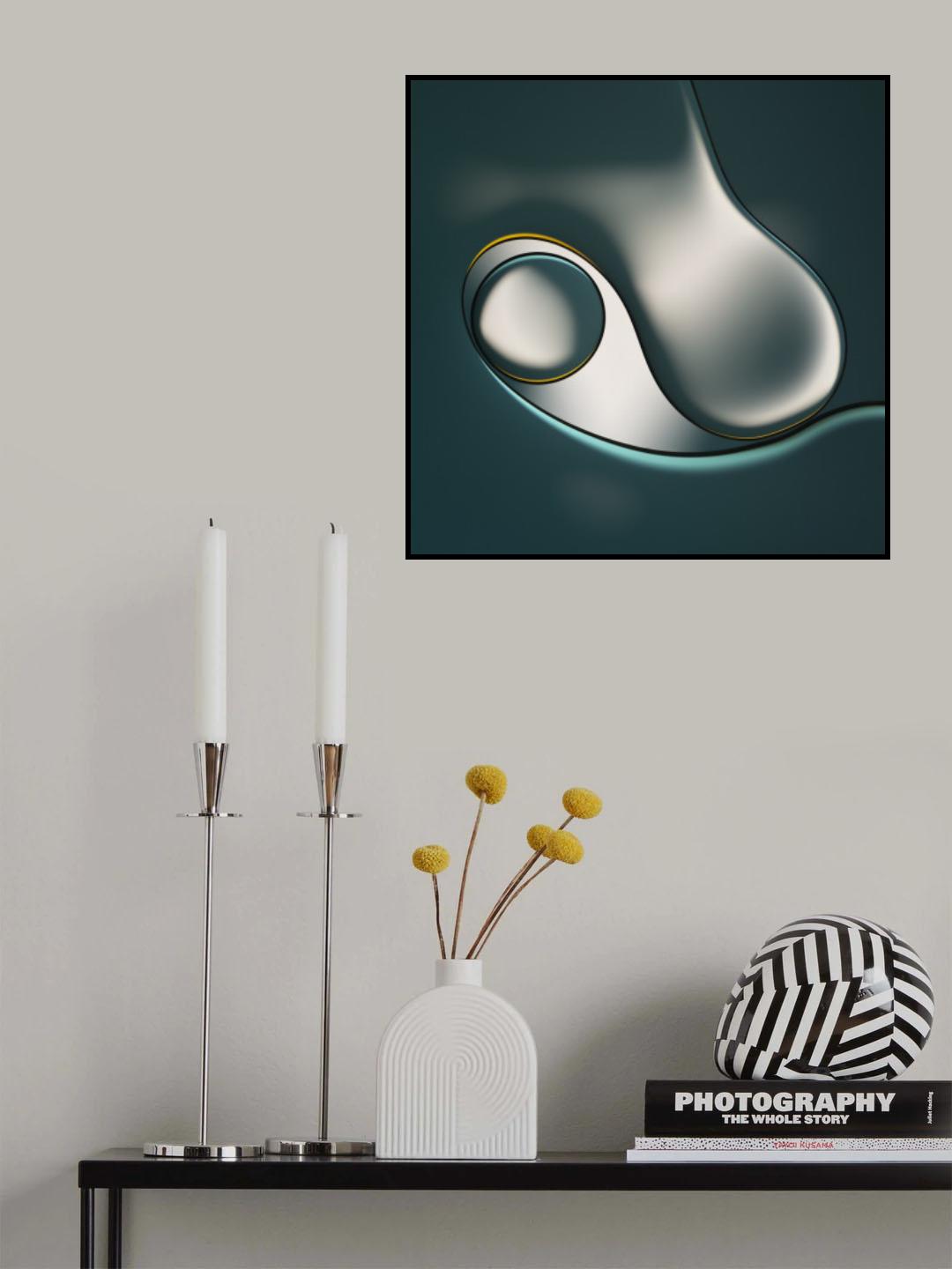 Oil and Water LD69C Poster och Canvastavla