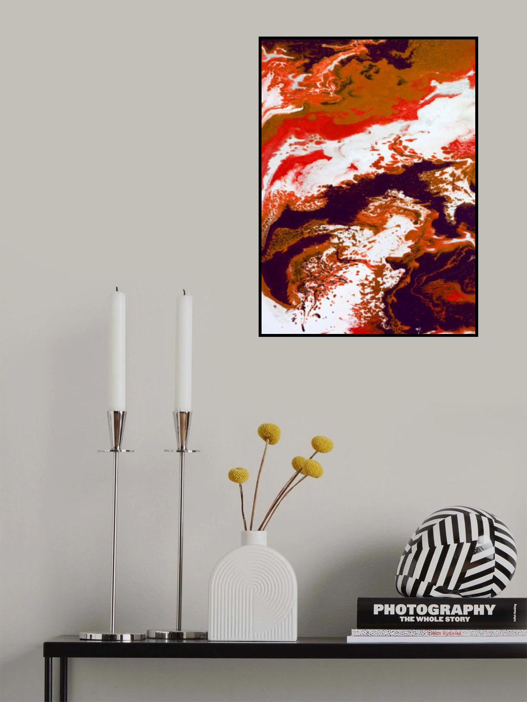 Bright Splash 2 Poster och Canvastavla