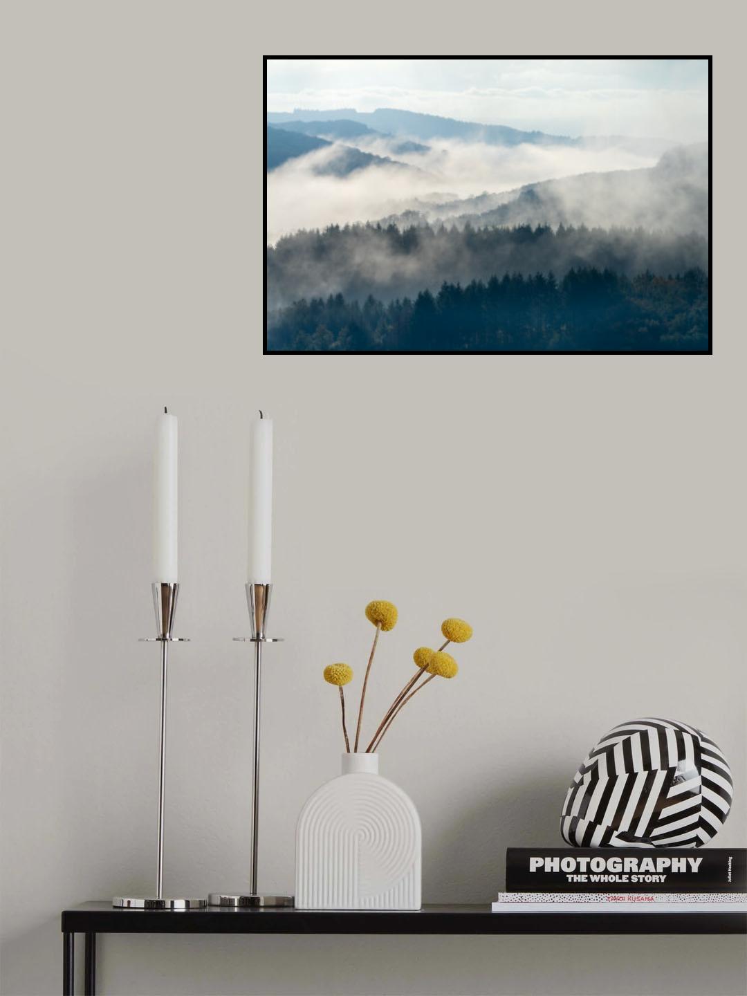 Early morning at Morvan Poster och Canvastavla