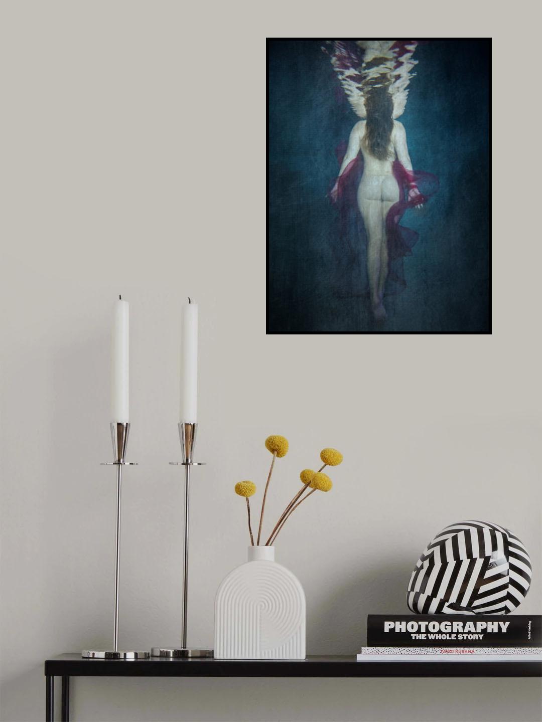 Walking trough the Edge Poster och Canvastavla