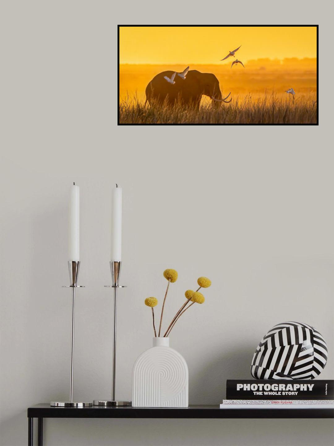 Peaceful Poster och Canvastavla