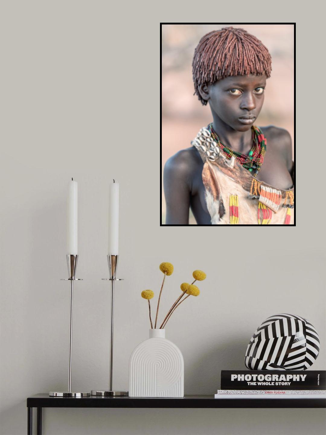 Hamar girl Poster och Canvastavla