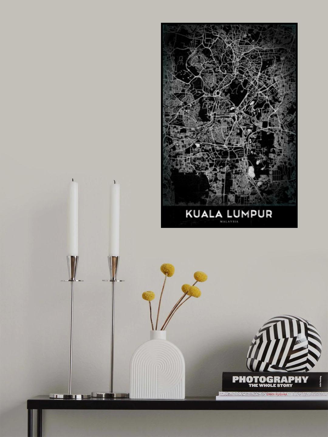 KUALA LUMPUR Poster och Canvastavla