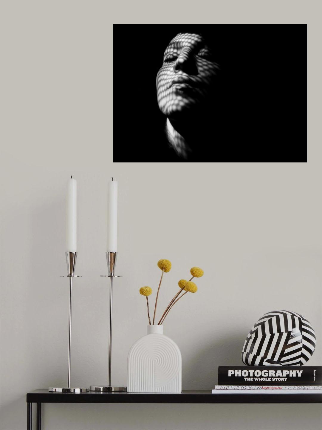 Disegnata dalla luce Poster och Canvastavla