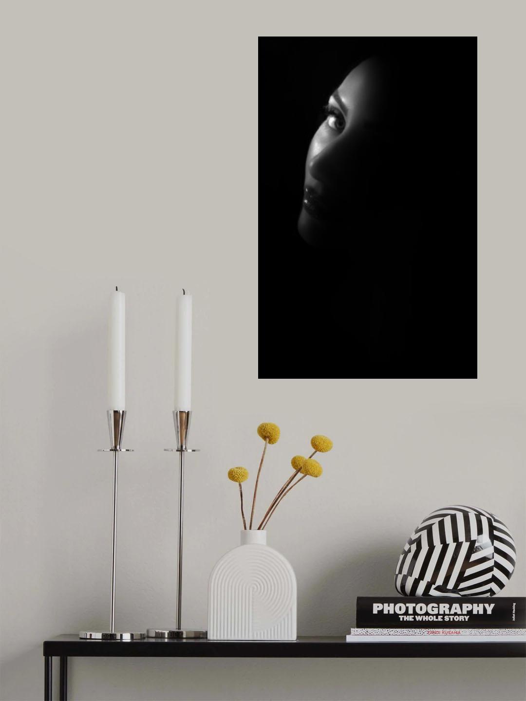 Ritratto di valentina Poster och Canvastavla