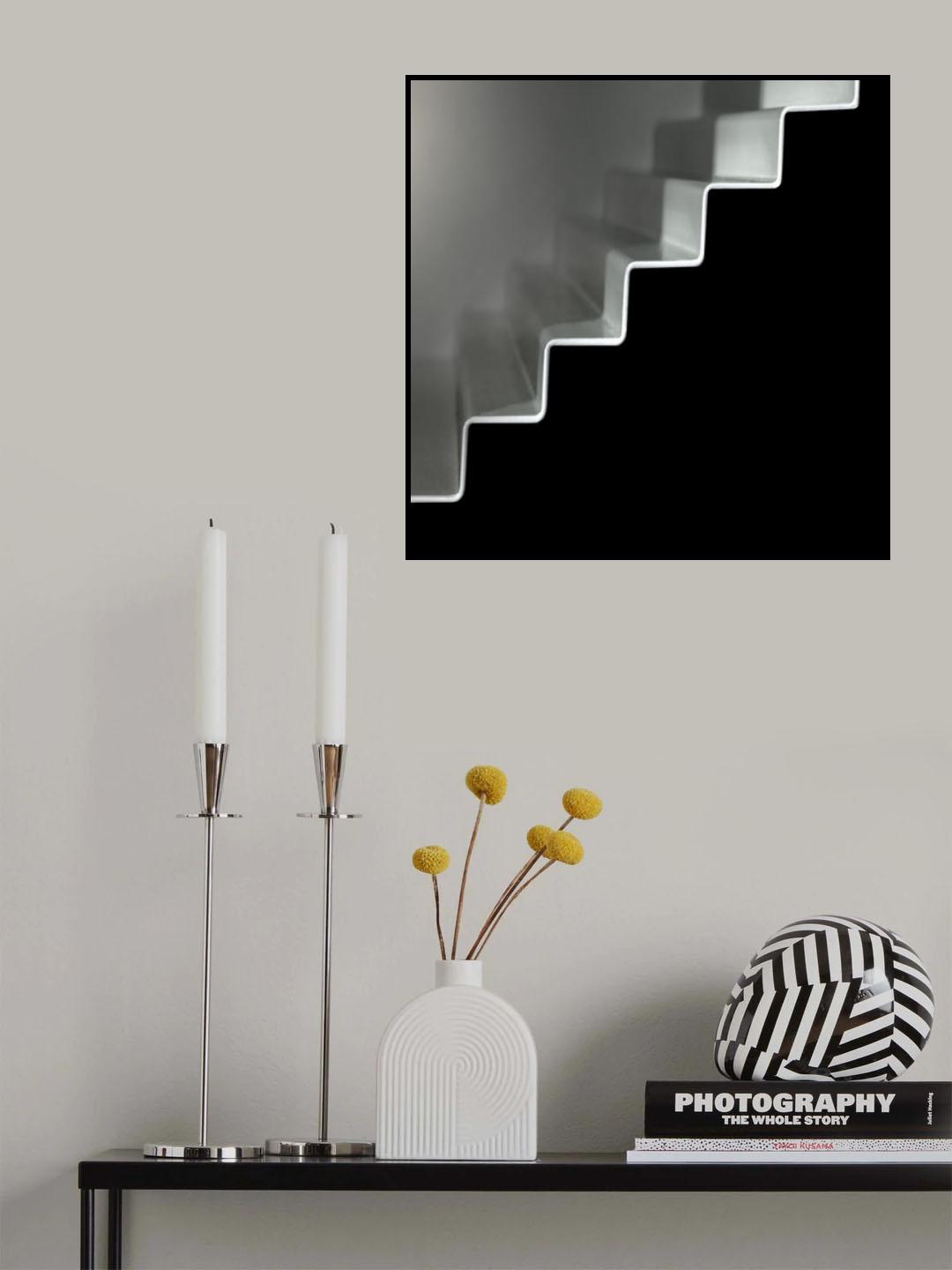 Scala allargata Poster och Canvastavla