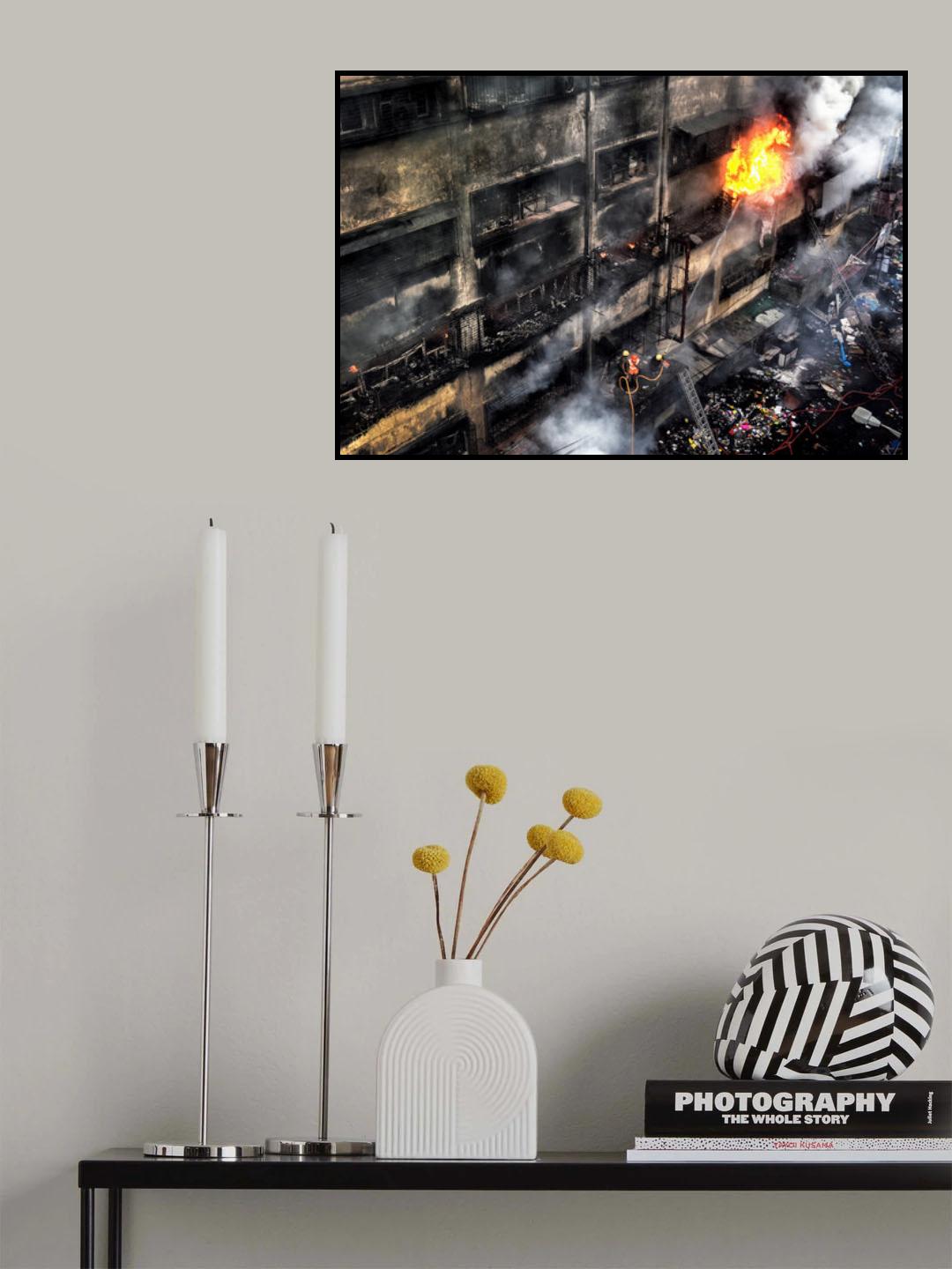 Fire Arrest Poster och Canvastavla