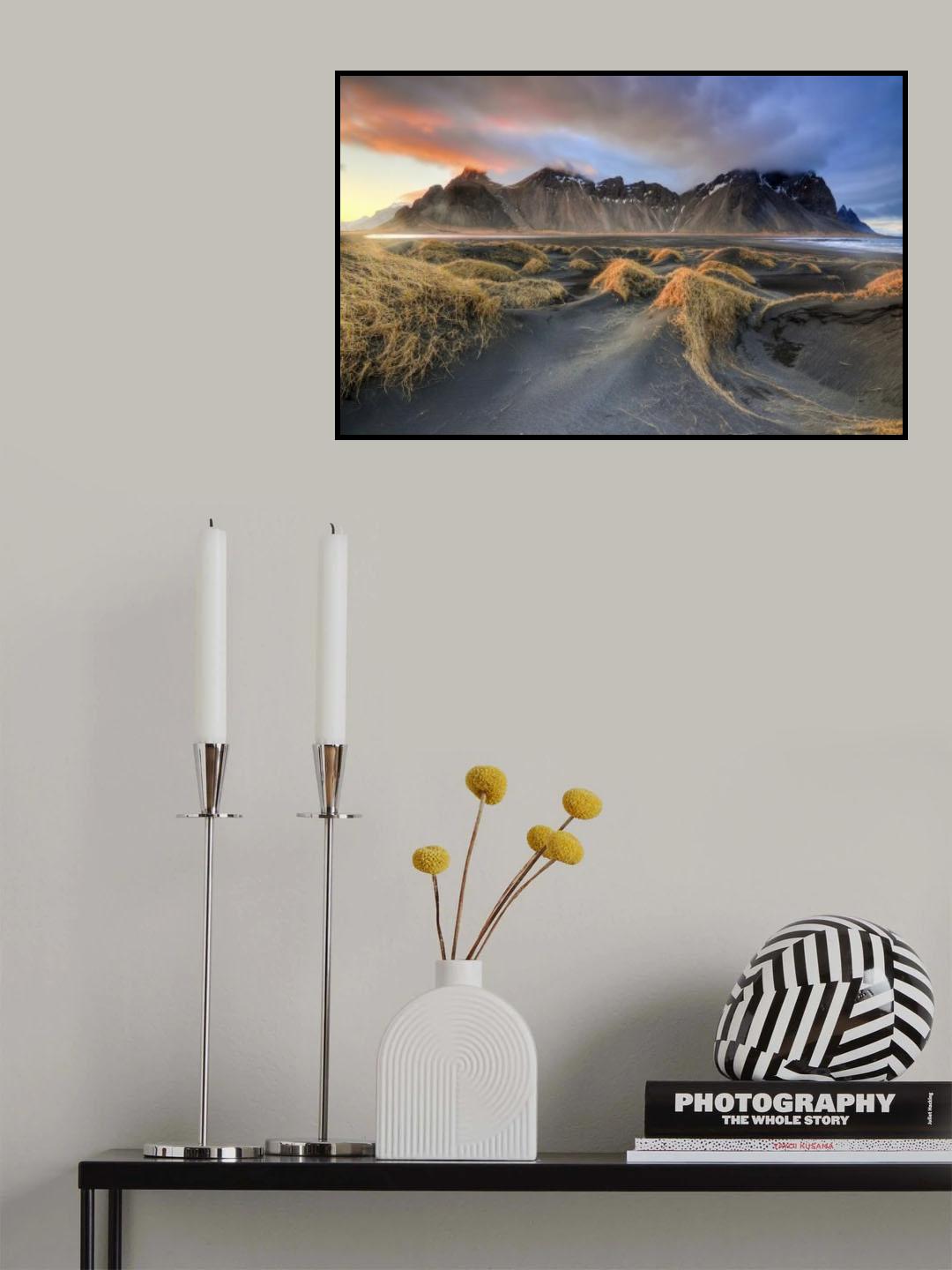 Vestrahorn Poster och Canvastavla