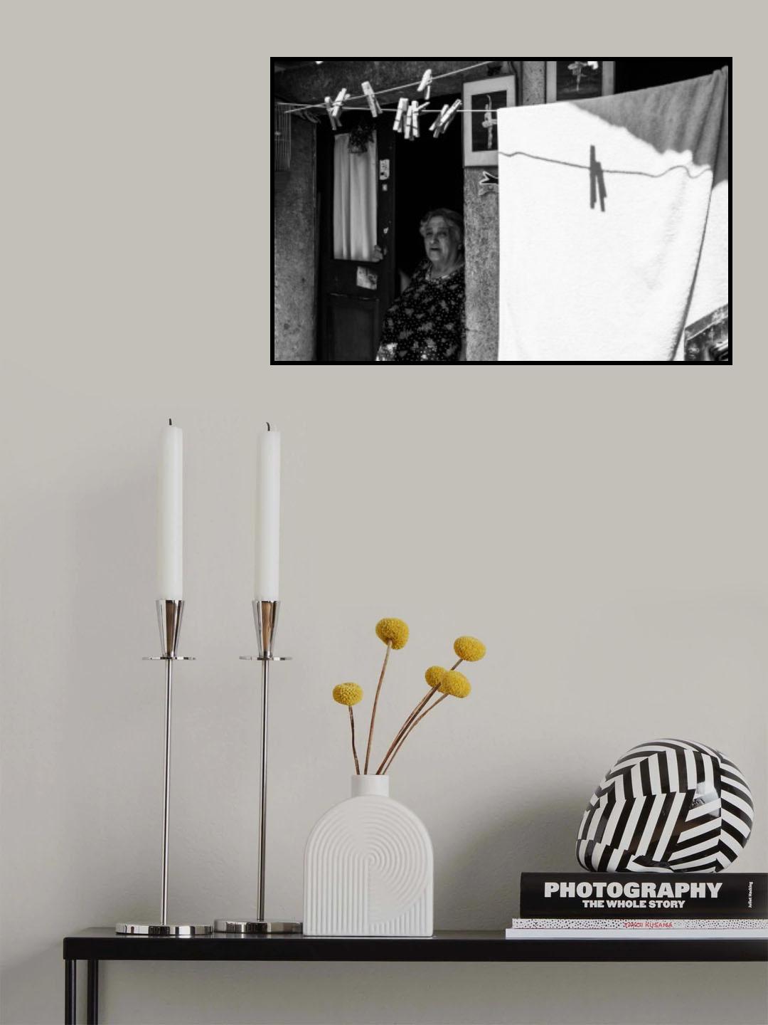 Alfama Ballerinas Atrium Poster och Canvastavla