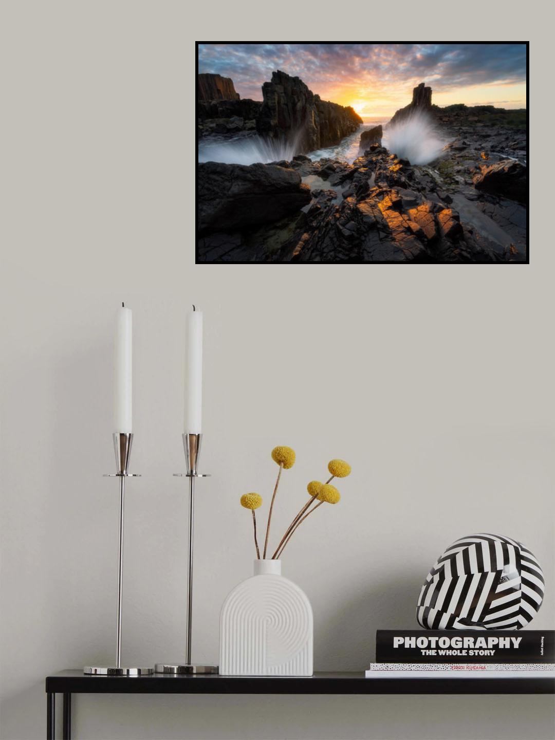 Morning Glow at Bombo Quarry Poster och Canvastavla