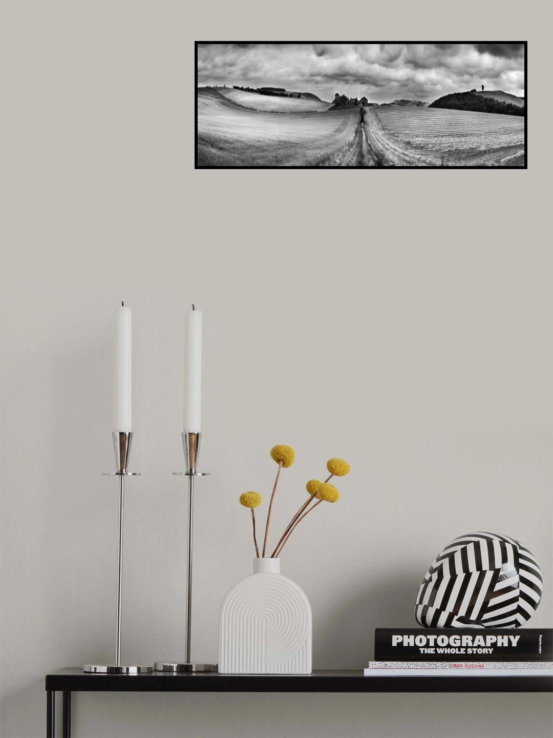 Hampshire Landscape Poster och Canvastavla