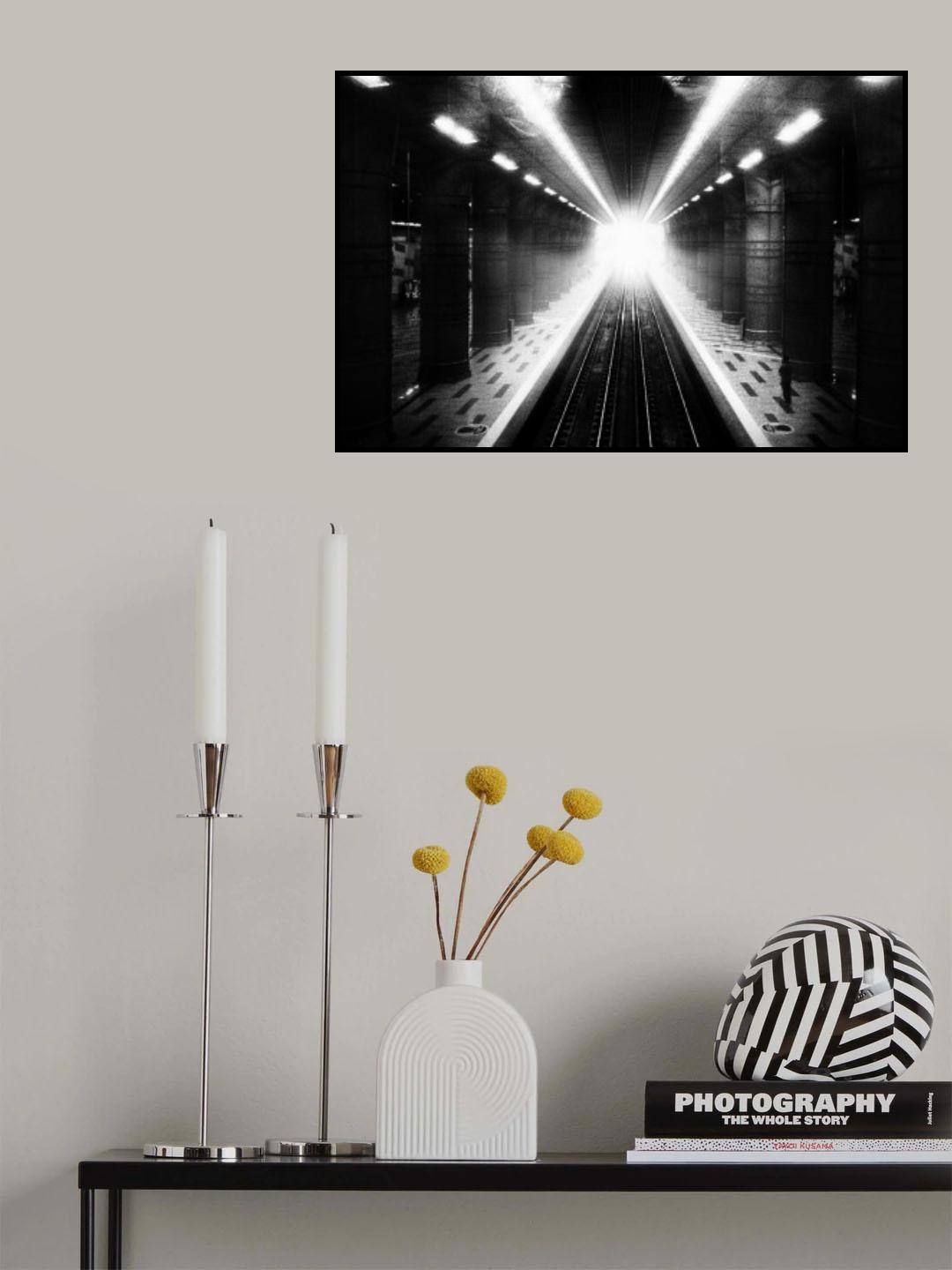 Warning Echo Poster och Canvastavla