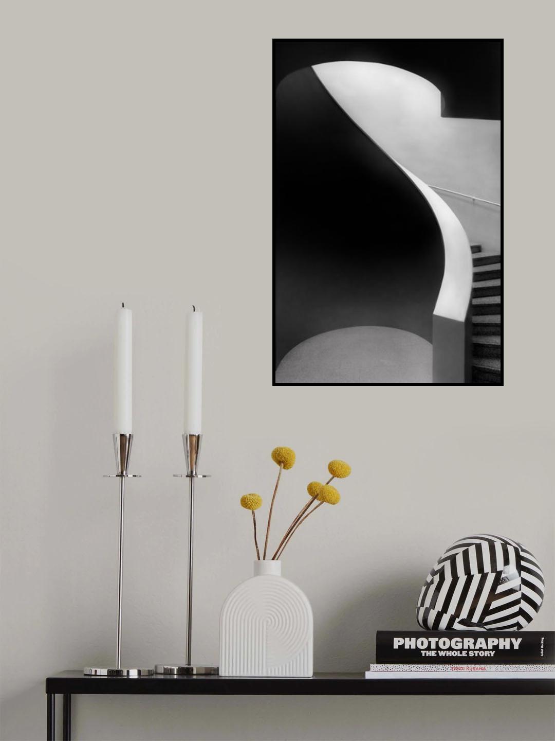 CURVED LINES Poster och Canvastavla