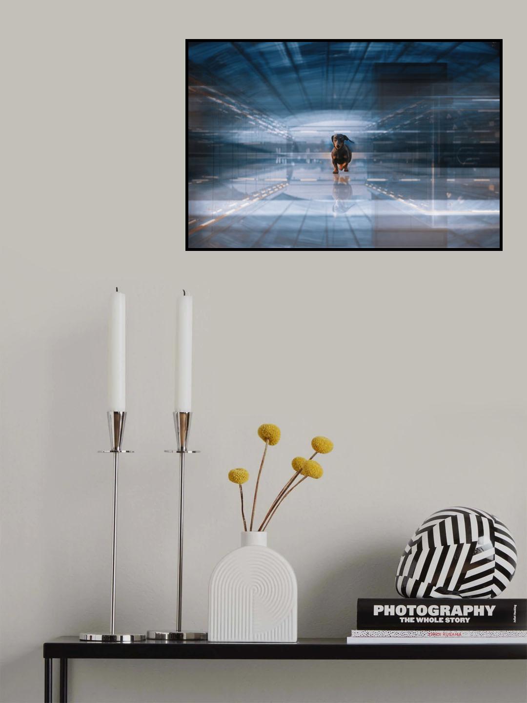 SPACE COWBOY Poster och Canvastavla