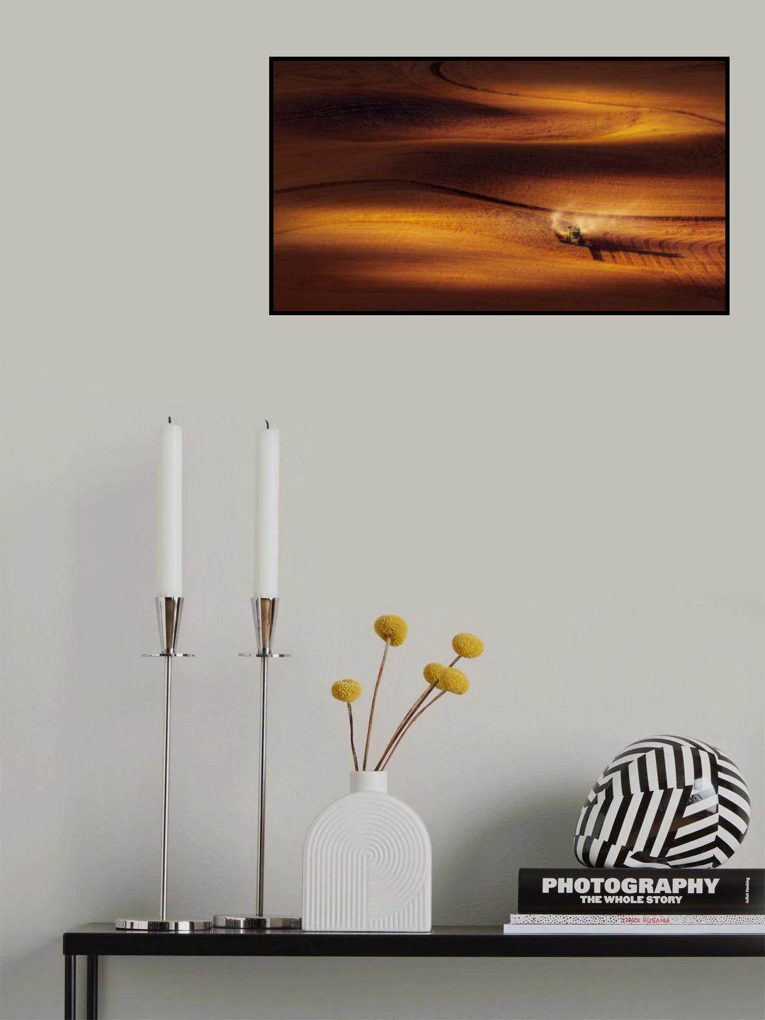 Golden Season Poster och Canvastavla