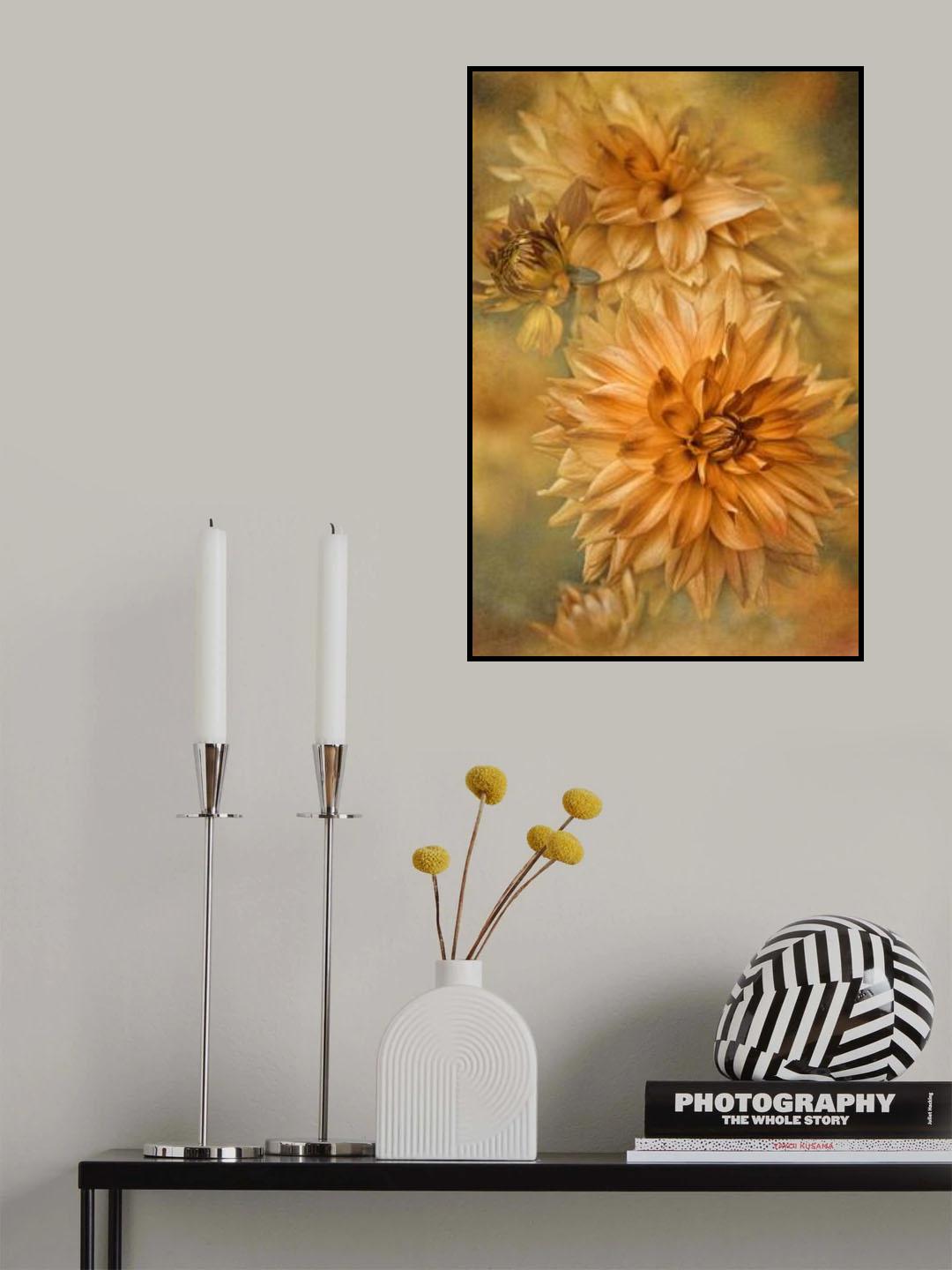 GOLDEN GLOW Poster och Canvastavla