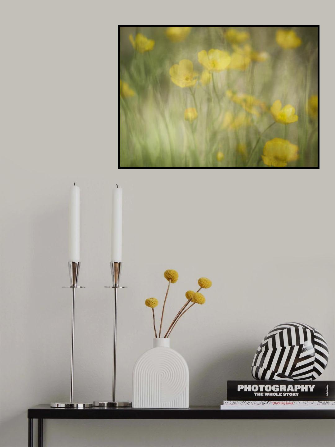 Rhapsody in Yellow Poster och Canvastavla