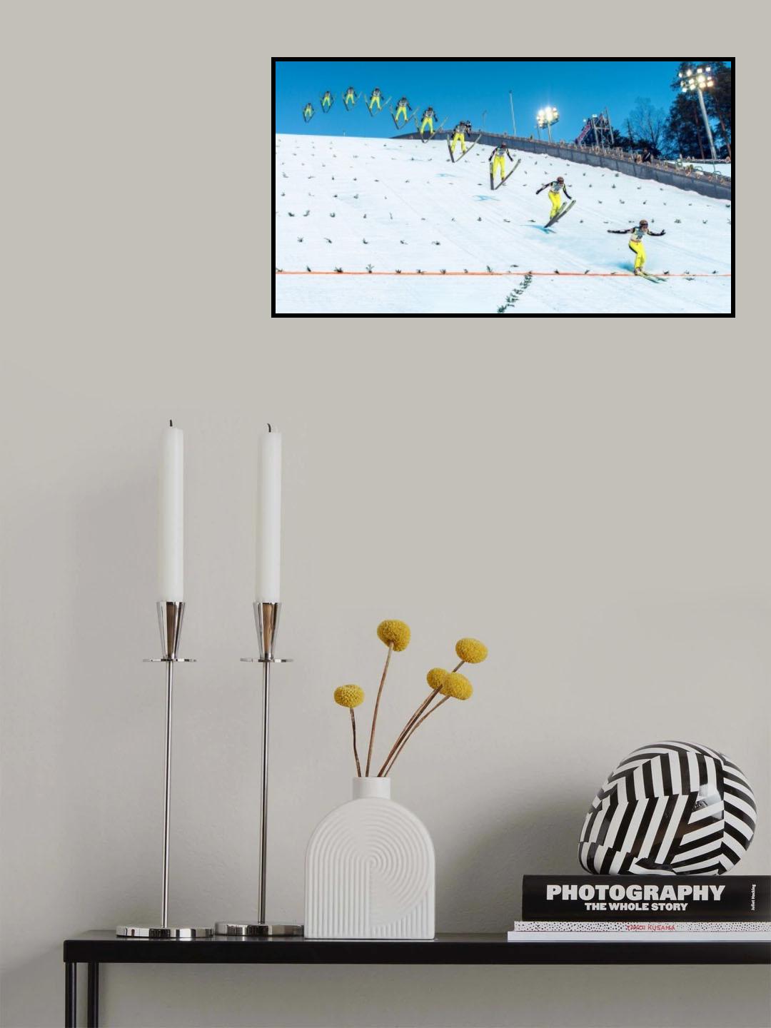Anatomy of a Ski Jump Poster och Canvastavla