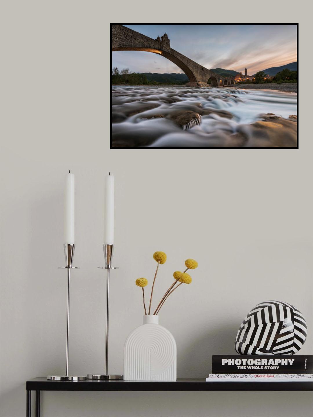 Old Bridge Poster och Canvastavla