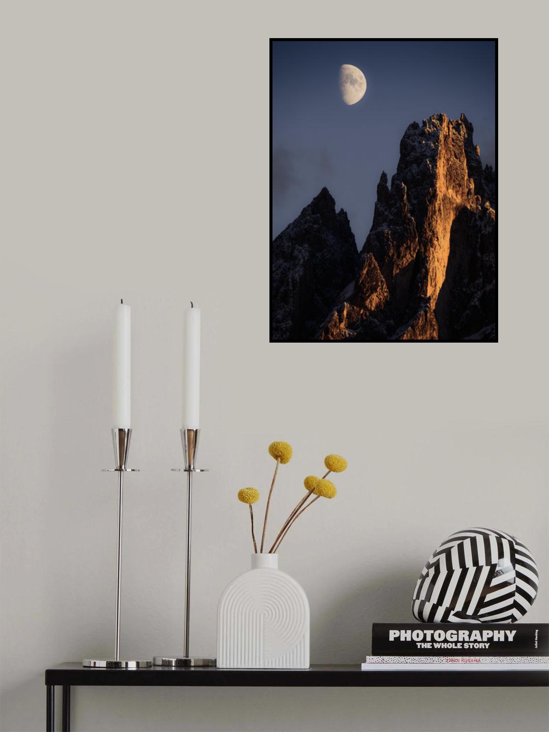 Half Moon Poster och Canvastavla