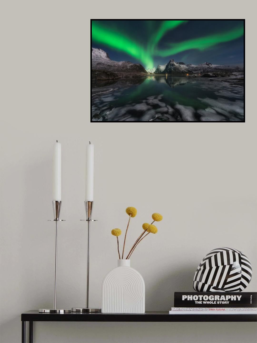 Green Poster och Canvastavla