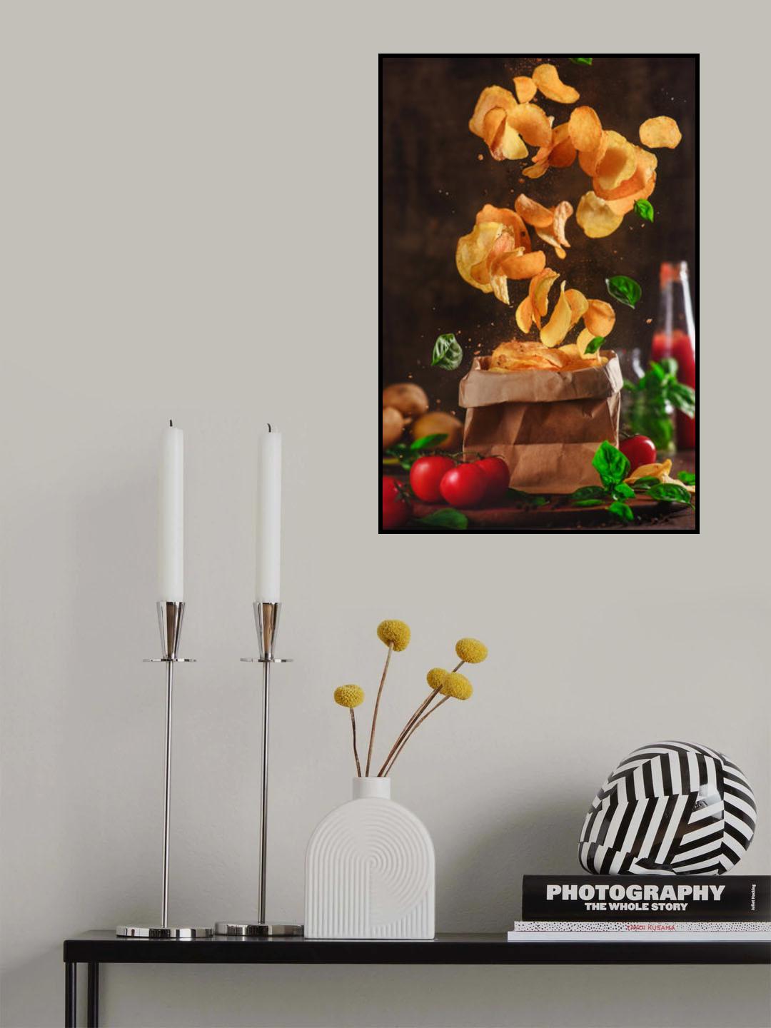 Comfort food for stormy weather Poster och Canvastavla