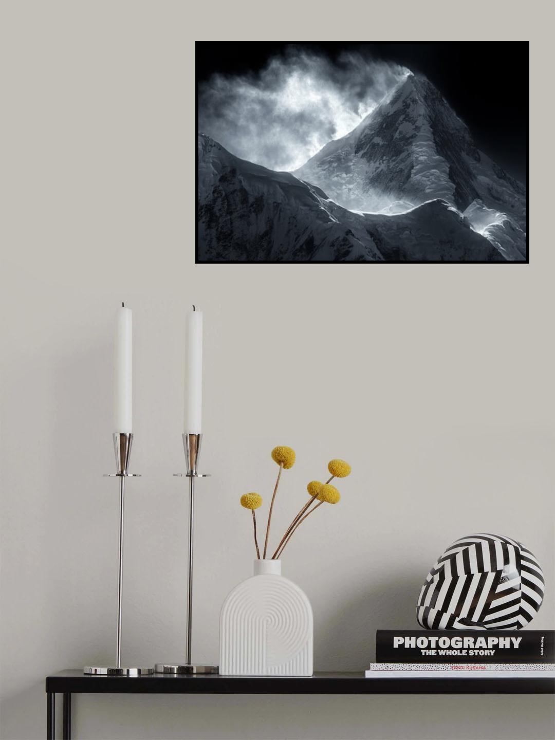 7556 meters Poster och Canvastavla